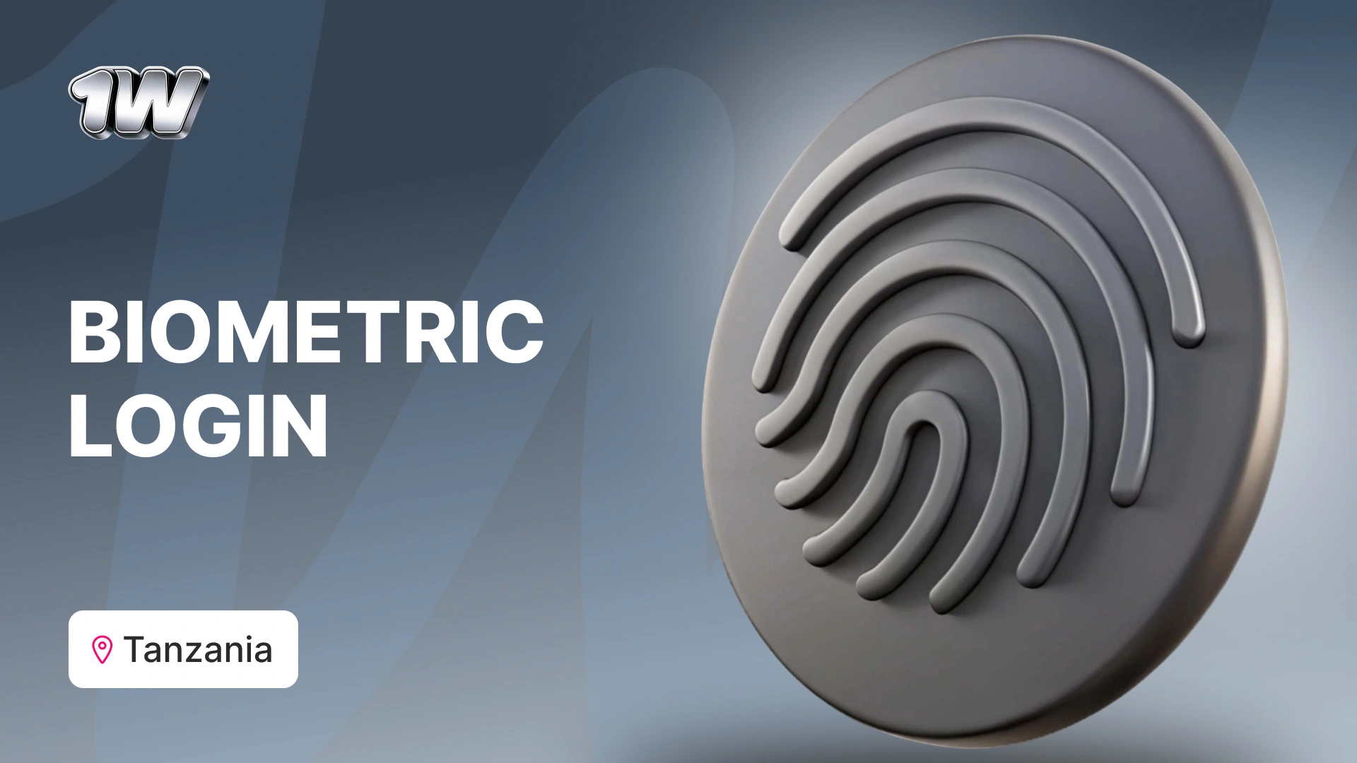 detailed instructions on how to log in to your account using biometrics