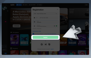 1winbet tanzania signup guide 5